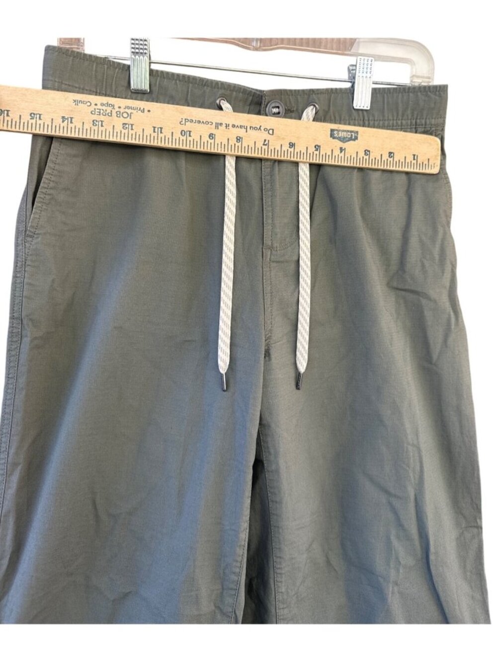 Vuori Rise and Shine Pants Wide Leg Crop Womens green medium - Picture 6 of 9
